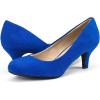 imageDREAM PAIRS Womens Dress Comfortable Low Heel Pump ShoesRoyalBlue