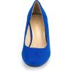 imageDREAM PAIRS Womens Dress Comfortable Low Heel Pump ShoesRoyalBlue