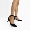 imageDREAM PAIRS Kitten Heel Low Heel for Women Closed Pointed Toe Pumps Wedding Party Sexy Dress Shoes LowpointedBlackNubuck