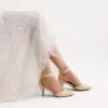 imageDREAM PAIRS Kitten Heel Low Heel for Women Closed Pointed Toe Pumps Wedding Party Sexy Dress Shoes LowpointedGoldGlitter