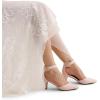 imageDREAM PAIRS Kitten Heel Low Heel for Women Closed Pointed Toe Pumps Wedding Party Sexy Dress Shoes LowpointedPinkSuede
