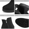 imageDREAM PAIRS Womens Ankle Boots Chunky Heel Platform Fall Heeled Short Booties ShoesBlack2