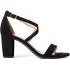 imageDREAM PAIRS Womens Ankle Strap Dress Low Chunky Block Open Toe Heel Sandals for Party WeddingBlacknubuck