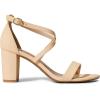 imageDREAM PAIRS Womens Ankle Strap Dress Low Chunky Block Open Toe Heel Sandals for Party WeddingNudenubuck