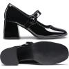 imageDREAM PAIRS Womens ClosedToe PumpsBright Black