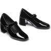 imageDREAM PAIRS Womens ClosedToe PumpsBright Black