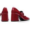 imageDREAM PAIRS Womens ClosedToe PumpsBright Red