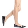 imageDREAM PAIRS Womens Dress Pointed Toe Flats Ballet Comfort Soft Slip On Casual Flat Shoes for Work Office BusinessBlackPat