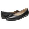 imageDREAM PAIRS Womens Dress Pointed Toe Flats Ballet Comfort Soft Slip On Casual Flat Shoes for Work Office BusinessBlackPu