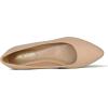 imageDREAM PAIRS Womens Dress Pointed Toe Flats Ballet Comfort Soft Slip On Casual Flat Shoes for Work Office BusinessNudeSuede