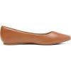 imageDREAM PAIRS Womens Dress Pointed Toe Flats Ballet Comfort Soft Slip On Casual Flat Shoes for Work Office BusinessTanPu