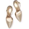 imageDREAM PAIRS Womens OppointedLacey Pointed Toe Ankle Strap High Heel Stiletto Pumps Wedding Dress ShoesGoldGlitter