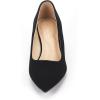 imageDREAM PAIRS Womens Pumps Kitten Heel Pointed Toe Shoes for Women Comfortable Office Work Dress ShoesBlackNubuck