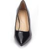 imageDREAM PAIRS Womens Pumps Kitten Heel Pointed Toe Shoes for Women Comfortable Office Work Dress ShoesBlackPat