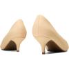 imageDREAM PAIRS Womens Pumps Kitten Heel Pointed Toe Shoes for Women Comfortable Office Work Dress ShoesNudeNubuck