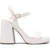 imageDREAM PAIRS Heels for Women Block Chunky Platform High Heels Open Toe GISELLE Fashion Wedding Party Evening Prom Dance Ankle Strap Dress Pump Sandals ShoesWhite