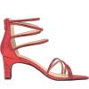 imageDREAM PAIRS Womens Block Chunky Rhinestone Low Heels Square Toe Sparkly Dressy Ankle Strap Heels SandalsRedRhinestone