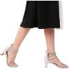 imageDREAM PAIRS Womens Block Chunky Rhinestone Low Heels Square Toe Sparkly Dressy Ankle Strap Heels SandalsSilverRhinestone
