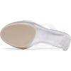 imageDREAM PAIRS Womens Clear Two Strap Open Toe High Block Chunky Slip on Dress Heel SandalsWood GrainCleartpu