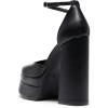 imageDREAM PAIRS Womens High Chunky Platform Closed Toe Block Heels Square Toe Ankle Strap Dress Wedding Party Pumps Shoes AureliaBlack