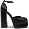 imageDREAM PAIRS Womens High Chunky Platform Closed Toe Block Heels Square Toe Ankle Strap Dress Wedding Party Pumps Shoes AureliaBlack