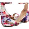imageDREAM PAIRS Womens LowChunk Low Heel Pump SandalFloral