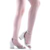 imageDREAM PAIRS Womens LowChunk Low Heel Pump SandalSilverGlitter