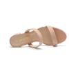imageDREAM PAIRS Womens Two Strap Open Toe Low Block Chunky Heels Sandals Dress Pumps Casual Summer Mules ShoesNudenubuck
