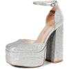 Silver-rhinestone