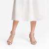 imageDREAM PAIRS Womens Ankle Strap Wedge Sandals Comfortable Open Toe Summer Dress ShoesGoldGlitter