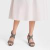 imageDREAM PAIRS Womens Ankle Strap Wedge Sandals Comfortable Open Toe Summer Dress ShoesGreyNubuck