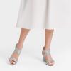 imageDREAM PAIRS Womens Ankle Strap Wedge Sandals Comfortable Open Toe Summer Dress ShoesSilverGlitter