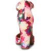 imageDREAM PAIRS Womens Coco High Heels Chunky Block Pumps Pointed Closed Toe Ankle Strap Dress ShoesFloral