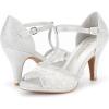 imageDREAM PAIRS Womens Fashion Stilettos Open Toe Pump Heel SandalsSilver2