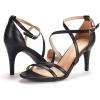imageDREAM PAIRS Womens Gigi Fashion Stilettos Open Toe Pump Heel SandalsBlackPu