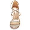 imageDREAM PAIRS Womens Gigi Fashion Stilettos Open Toe Pump Heel SandalsGoldGlitter