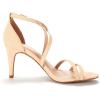 imageDREAM PAIRS Womens Gigi Fashion Stilettos Open Toe Pump Heel SandalsNudeNubuck