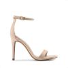 imageDREAM PAIRS Womens High Heels Flower Ankle Strap Stilettos Round Open Toe Dressy Sexy SandalsNudeSuede