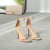 imageDREAM PAIRS Womens High Heels Flower Ankle Strap Stilettos Round Open Toe Dressy Sexy SandalsPinkPat