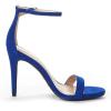 imageDREAM PAIRS Womens High Heels Flower Ankle Strap Stilettos Round Open Toe Dressy Sexy SandalsRoyalBlue