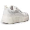 imageDREAM PAIRS Women Chunky City Tweed Comfortable Casual Platform Fashion SneakerBeigearch