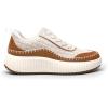 imageDREAM PAIRS Women Chunky City Tweed Comfortable Casual Platform Fashion SneakerBrown Beigearch
