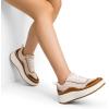 imageDREAM PAIRS Women Chunky City Tweed Comfortable Casual Platform Fashion SneakerBrown Beigearch