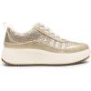 imageDREAM PAIRS Women Chunky City Tweed Comfortable Casual Platform Fashion SneakerGoldarch