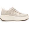 imageDREAM PAIRS Women Chunky City Tweed Comfortable Casual Platform Fashion SneakerSandstoneknitarch