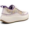 imageDREAM PAIRS Women Chunky City Tweed Comfortable Casual Platform Fashion SneakerWhitePurplearch