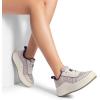 imageDREAM PAIRS Women Chunky City Tweed Comfortable Casual Platform Fashion SneakerWhitePurplearch