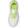 imageDREAM PAIRS Women Chunky Fashion Sneakers Platform Bold LaceUp Comfortable SneakersWhiteGreenbold
