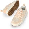 imageDREAM PAIRS Women Platform Chunky Lightweight Comfortable Casual Denim Fabric LaceUp Kay Walking Fashion SneakersPinkWhite