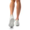 imageDREAM PAIRS Women Platform Chunky Lightweight Comfortable Casual Denim Fabric LaceUp Kay Walking Fashion SneakersWhite